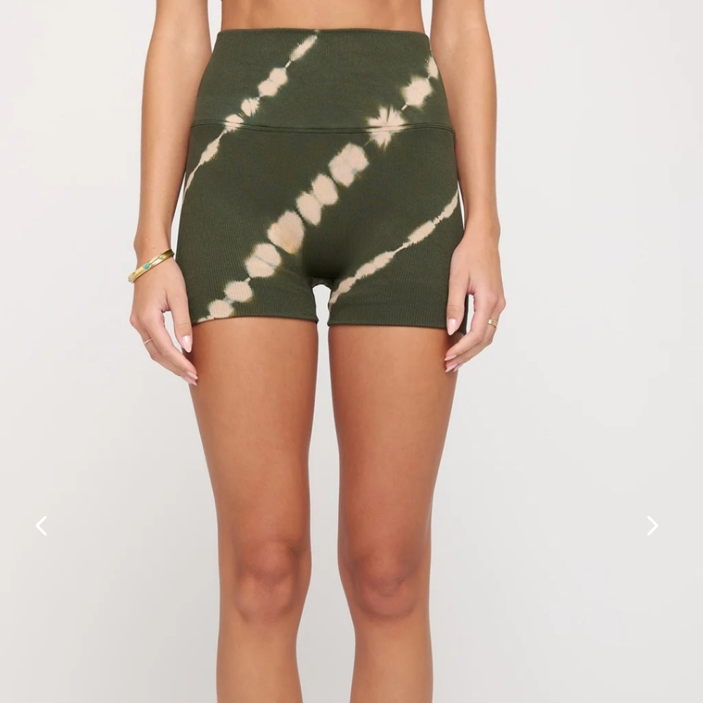 Spiritual Gangster Love Sculpt Tie Dye Shortie